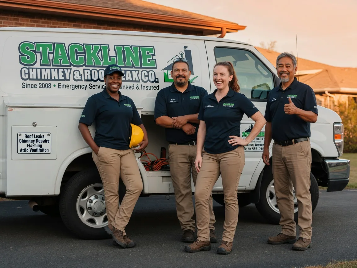 Chimney flashing repair company in Dorchester, NE